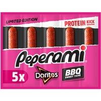 Peperami Limited Edition Doritos BBQ Sweet Tang Flavour 100g (5 x 20g)