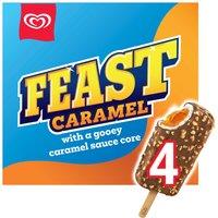 Feast Caramel Ice Cream Sticks 4x 90 ml
