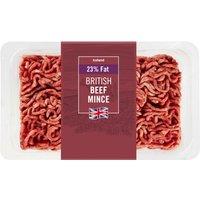 Iceland British Beef Mince 23% Fat 475g