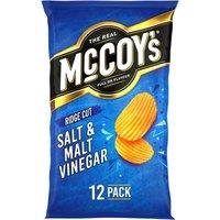McCoy's Salt & Malt Vinegar Multipack Crisps 12 Pack