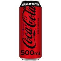 Coca-Cola Zero Sugar 500ml Superfan Can