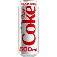 Diet Coke Cola Superfan 500ml Can