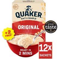 Quaker Oat So Simple Original Big Pack Porridge Sachets 12x27g