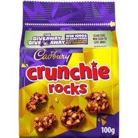 Cadbury Crunchie Rocks Chocolate Bag 100g