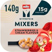Mller Myprotein Strawberries & Cream Flavour Mixers 140g