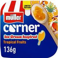 Mller Corner Limited Edition Ice Cream Inspired Tropical Fruits 136g