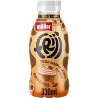 Mller Limited Edition Frijj Salted Caramel Frappe Flavour Milkshake 330ml