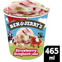 Ben & Jerry's Strawberry Doughnut-eee Ice Cream Tub 465 ML