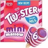 Twister Mini Mallow Ice Cream Lollies 6 x 50ml