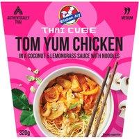 Kitchen Joy Thai Cube Tom Yum Chicken in a Coconut & Lemongrass Sauce with Noodles 320g