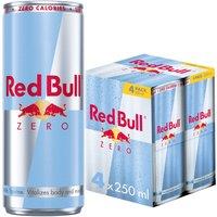 Red Bull Zero Energy Drink 250ml 4 Pack