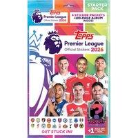 Topps Premier League 2026 Stickers Starter Album Pack