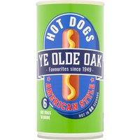 Ye Olde Oak 6 American Style Hot Dogs in Brine 560g