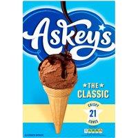 Askey's The Classic 21 Crispy Cones