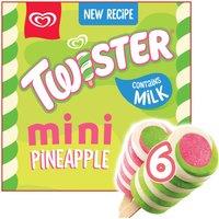 Twister Mini Pineapple Ice Cream Lollies 6 x 50ml