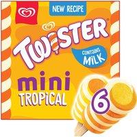 Twister Mini Tropical Ice Cream Lollies 6 x 50ml