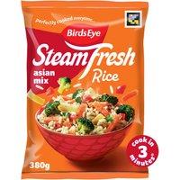 Birds Eye Steamfresh 2 Asian Mix Rice Steam Bags 380g