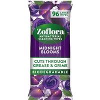 Zoflora 96 Antibacterial Multi-Surface Cleaning Midnight Blooms Large Wipes