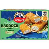 Birds Eye 8 Breaded Haddock Fish Fingers 240g