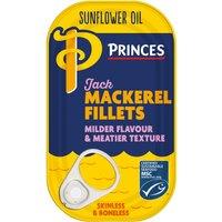 Princes Jack Mackerel Fillets in Sunflower Oil 125g