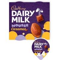 Cadbury Dairy Milk Mousse Caramel 240g (4 x 60g)