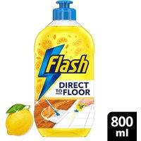 Flash Direct To Floor Fresh Lemon Zest Floor Cleaner 800ML