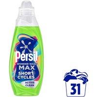 Persil Wonder Wash MAX Active Clean Bio Liquid Detergent 837 ml (31 washes)
