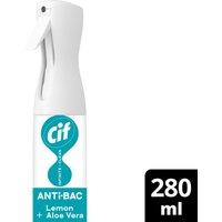 Cif Infinite Clean Lemon & Aloe Vera Anti-Bac Cleaner Spray 280 ml