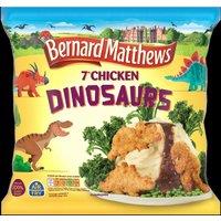 Bernard Matthews Chicken Dinosaurs Crispy Frozen Chicken Pieces 350g, Fun Meals for Kids