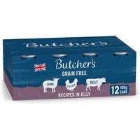 Butcher's Nourishing Food for Dogs Chunks in Jelly 12 x 400g