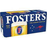 Foster's Beer Lager Cans 10 x 440ml