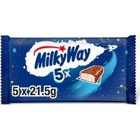 Milky Way Mulitpack Chocolate Bars 5 x 21.5g