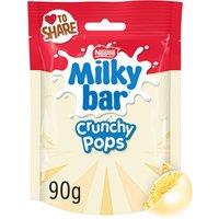 Milkybar Crunchy Pops White Chocolate Sharing Bag 90g