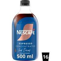 Nescaf Espresso Concentrated Iced Decaf 500ml
