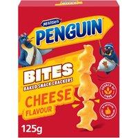 McVitie's Penguin Bites Baked Snack Crackers Cheese Flavour 125g