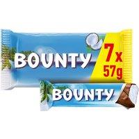 Bounty Coconut Multipack Chocolate Bar 7 x 57g
