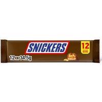 Snickers Peanut Multipack Chocolate Bars 12 x 34.5g