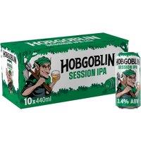 Hobgoblin Session IPA Ale Beer Cans 10 x 440ml