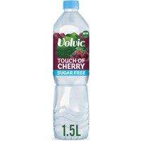 Volvic Touch of Fruit Sugar Free Cherry Natural Flavoured Water 1.5L