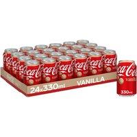 Coca-Cola Vanilla 24 x 330ml Cans