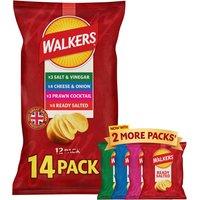 Walkers Classic Variety Multipack Crisps 14x25g