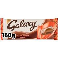 Galaxy Cinnamon Swirl Chocolate Bar 160g