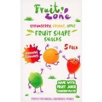 Fruit Zone Fruit Shape Snacks 100g (5 x 20g)