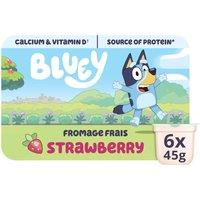Bluey Strawberry Fromage Frais 6x45g
