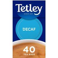 Tetley Decaf 40 Tea Bags 125g
