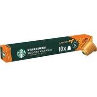 STARBUCKS Smooth Caramel Flavoured Coffee by NESPRESSO Coffee Pods, Blonde Roast, 53g box of 10