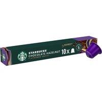STARBUCKS Chocolate Hazelnut by Nespresso Coffee Pods, Blonde Roast, 51g Box of 10