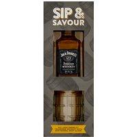 Sip & Savour 5cl Jack Daniel's Tennessee Whiskey with Mini Barrel Shot Glass