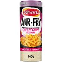 Schwartz Air Fryer Cheezy Chips Seasoning Drum 140g