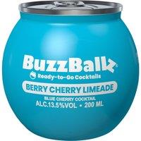 Buzzballz Blue Cherry Cocktail Berry Limeade 20cl (13.5% ABV)